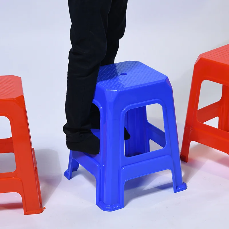 O281Thickened household adult high stool chair food stall outdoor non-slip anti-fall high stool square plastic stool wholesale
O281Thickened household adult high stool chair food stall outdoor non-slip anti-fall high stool square plastic stool wholesale