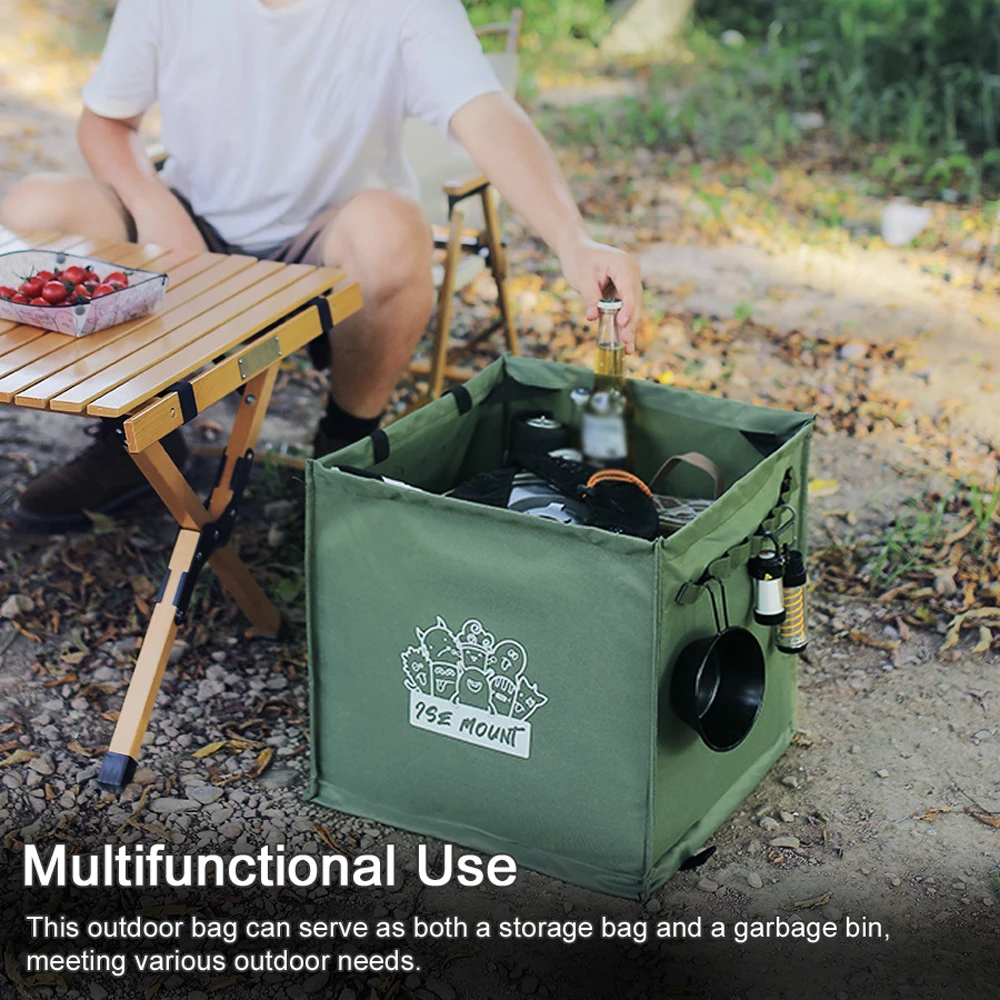 Outdoor Multifunctional Storage Bag Folding Canvas Handbag Camping Hiking Garbage Bin Large Capacity Picnic Storage Bag
Outdoor Multifunctional Storage Bag Folding Canvas Handbag Camping Hiking Garbage Bin Large Capacity Picnic Storage Bag
