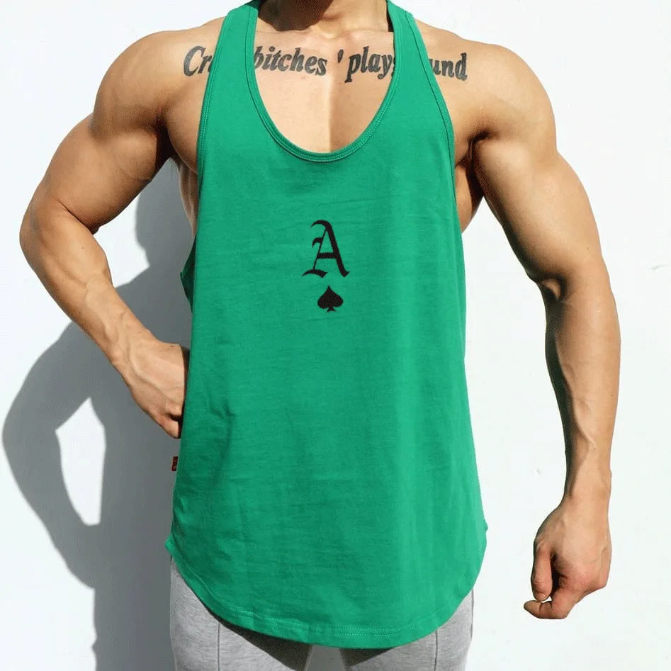 Summer New Men's I-Shaped Vest Cotton Sweat-Absorbing Breathable Running Fitness Training Basketball Sleeveless Sports Vest
Summer New Men's I-Shaped Vest Cotton Sweat-Absorbing Breathable Running Fitness Training Basketball Sleeveless Sports Vest
