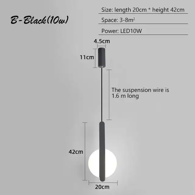 Подвесная лампа IWP алюминиевая черная
Подвесная лампа IWP алюминиевая черная