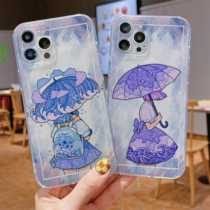 Dazzle Girly Umbrella Phone Case For iPhone 11 12 13 Pro Max Mini Pro Max X XR XS Max 8 7 6 6S Plus SE 2020 Soft Silicone Cover
Dazzle Girly Umbrella Phone Case For iPhone 11 12 13 Pro Max Mini Pro Max X XR XS Max 8 7 6 6S Plus SE 2020 Soft Silicone Cover
