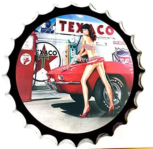 Retro Sign Petroleum Brand Bottle Caps Retro Metal Tin Sign Diameter Barber Home Decor Bar Plaque Lounge Man Cave Garage
Retro Sign Petroleum Brand Bottle Caps Retro Metal Tin Sign Diameter Barber Home Decor Bar Plaque Lounge Man Cave Garage