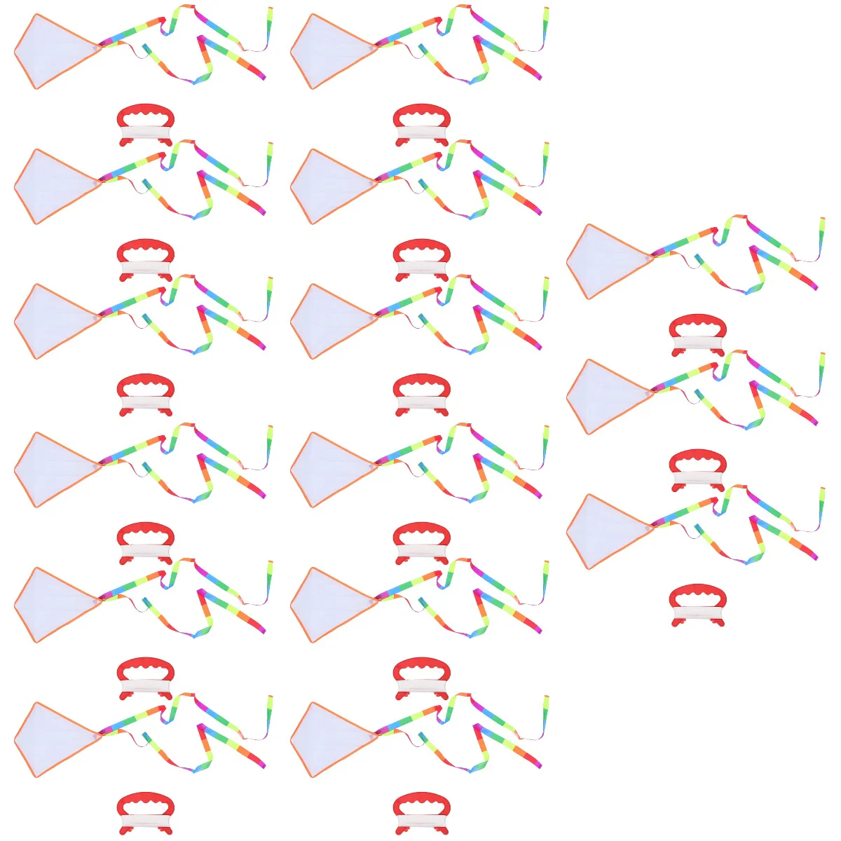 15 Sets DIY Blank Painting Kite Kids Kite Making Set Decorating Coloring Kite Party Pack Hand- Painted Long Tail Kite with
15 Sets DIY Blank Painting Kite Kids Kite Making Set Decorating Coloring Kite Party Pack Hand- Painted Long Tail Kite with