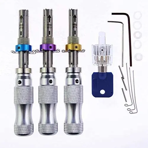 3 in 1 Colorful Dimple Kaba Tools multi-tool Locksmith Tools Kit for Kaba Locks repair locksmith tools
3 in 1 Colorful Dimple Kaba Tools multi-tool Locksmith Tools Kit for Kaba Locks repair locksmith tools