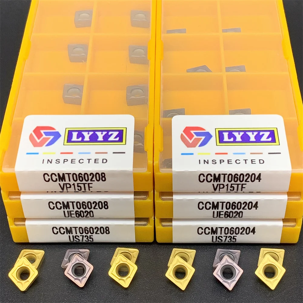 CCMT060204 CCMT060208 CCMT09T304 CCMT09T308 VP15TF UE6020 US735 PM4225 NN LT30 IC907 IC908 LY7010 High-quality turning blades
CCMT060204 CCMT060208 CCMT09T304 CCMT09T308 VP15TF UE6020 US735 PM4225 NN LT30 IC907 IC908 LY7010 High-quality turning blades