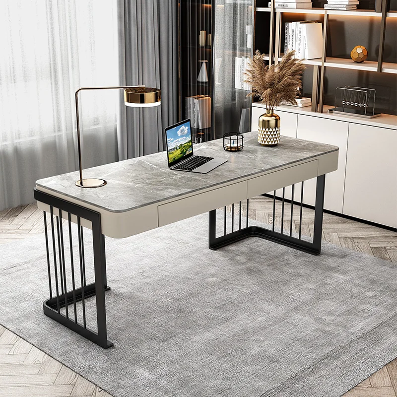 Роскошный итальянский стол с каменной тарелкой, современный домашний письменный стол для маленькой квартиры, минималистичный письменный стол 
Роскошный итальянский стол с каменной тарелкой, современный домашний письменный стол для маленькой квартиры, минималистичный письменный стол