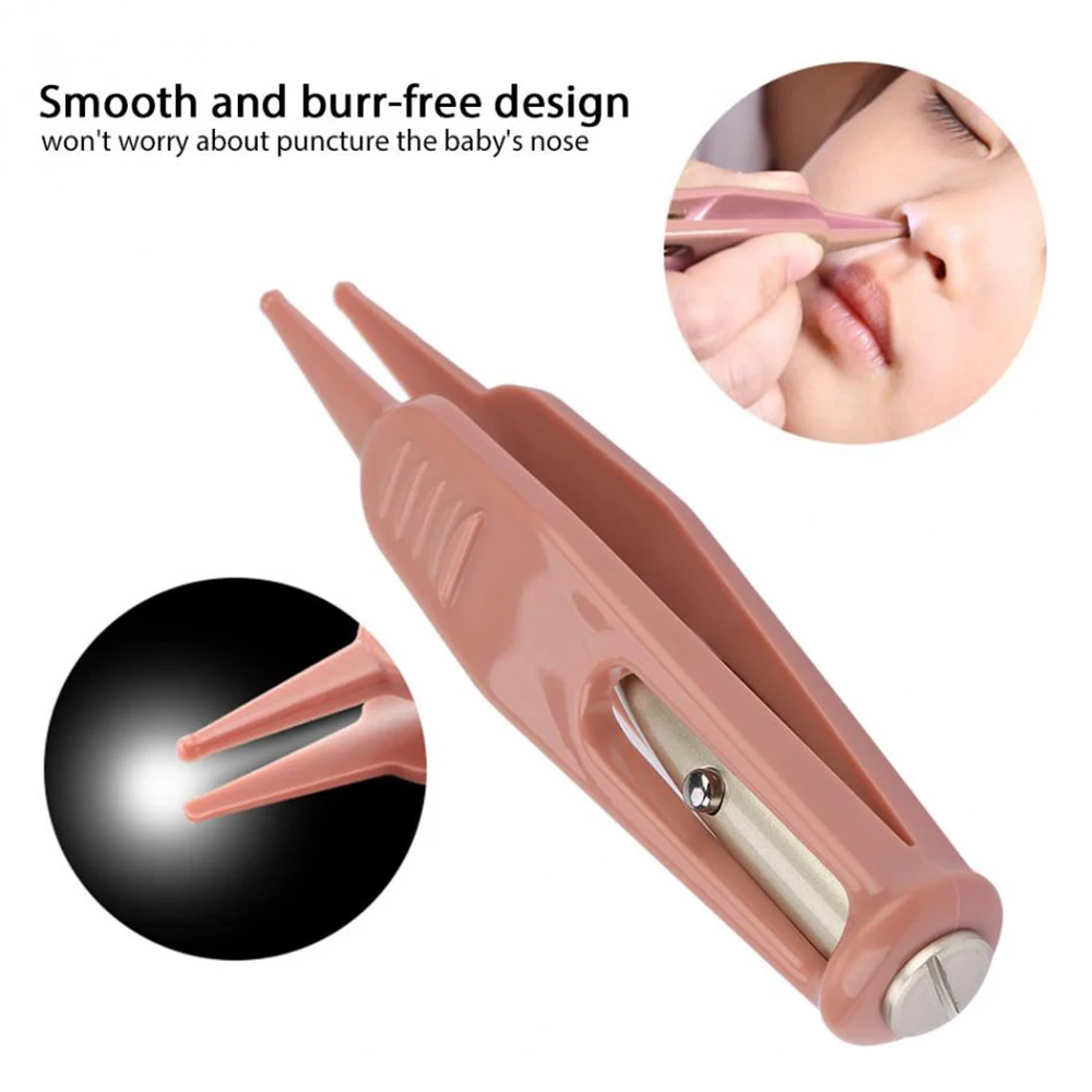 Kids Clips Ear Nose Plastic Nose Tweezers LED Light Forcep Navel Cleaner Remover Cleaning Tweezer
Kids Clips Ear Nose Plastic Nose Tweezers LED Light Forcep Navel Cleaner Remover Cleaning Tweezer