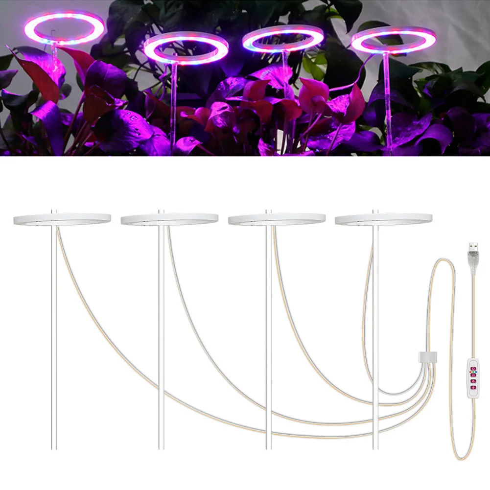 LED Angel Ring Plant Growth Lamp Indoor Full-spectrum Succulent Plant Fill Light Plant Angel Light Ring Growing Lamps
LED Angel Ring Plant Growth Lamp Indoor Full-spectrum Succulent Plant Fill Light Plant Angel Light Ring Growing Lamps