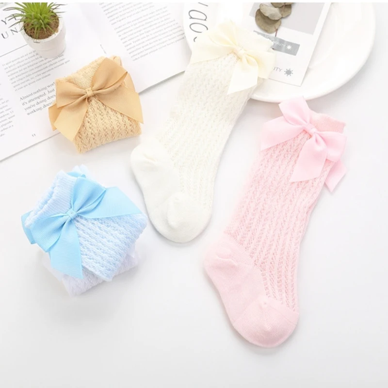 Toddlers Girls Socks Baby Bow Long Sock Kids Knee High Cotton Mesh Princess Baby Loose Mouth Long Tube Socks 0-2 Years
Toddlers Girls Socks Baby Bow Long Sock Kids Knee High Cotton Mesh Princess Baby Loose Mouth Long Tube Socks 0-2 Years
