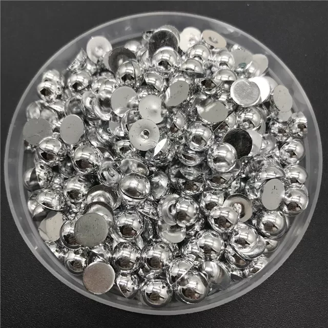 6mm 8mm 10mm ABS Half Round Pearl Bead Flat Back Scrapbook Beads For Jewelry Making Craft Pearls Clothing Accessories
6mm 8mm 10mm ABS Half Round Pearl Bead Flat Back Scrapbook Beads For Jewelry Making Craft Pearls Clothing Accessories