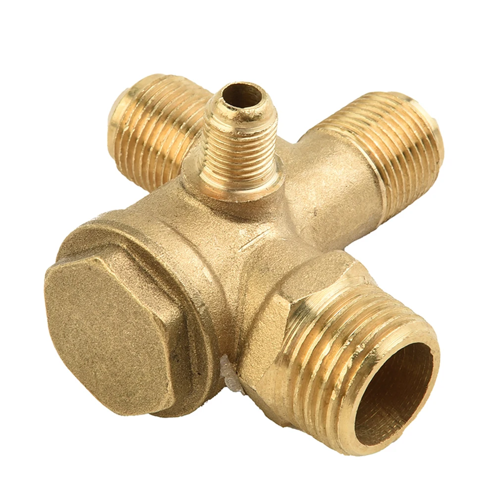 3 Port Air Compressor Check Valve Oil-free Brass Male Check Valve Air Compressor Connector Tool 20x16x16x10mm Power Tool Parts
3 Port Air Compressor Check Valve Oil-free Brass Male Check Valve Air Compressor Connector Tool 20x16x16x10mm Power Tool Parts