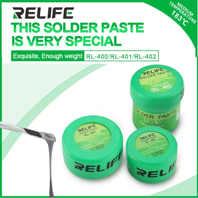 RL-400 RL-402 20g 183 Degree Welding Tin Paste Fine Bga Viscous and Smooth Syringe Tin Solder Paste CPU Strong Wicking
RL-400 RL-402 20g 183 Degree Welding Tin Paste Fine Bga Viscous and Smooth Syringe Tin Solder Paste CPU Strong Wicking