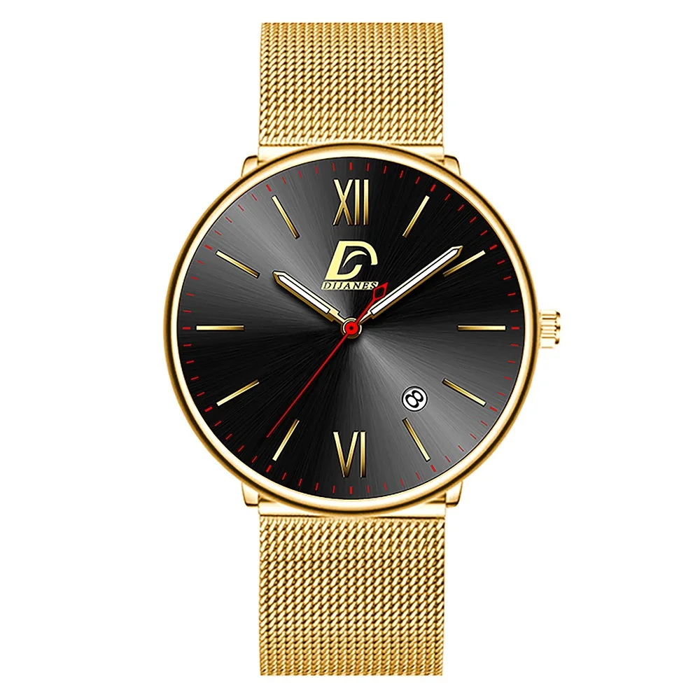 Watch For Men Watch New Simple Fashion Men's Calendar Watch Luminous Mesh Quartz Watch Mens Watches Men Watches Reloj Hombre
Watch For Men Watch New Simple Fashion Men's Calendar Watch Luminous Mesh Quartz Watch Mens Watches Men Watches Reloj Hombre