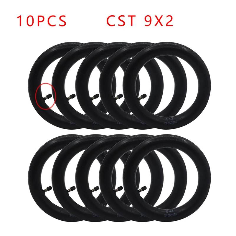 CST 9x2 Rubber Inner Tube Tyre For Xiaomi M365 Electric Scooter 8 1/2x2 Upgrade Tube 9*2 Straight Valve Tube Accessories
CST 9x2 Rubber Inner Tube Tyre For Xiaomi M365 Electric Scooter 8 1/2x2 Upgrade Tube 9*2 Straight Valve Tube Accessories