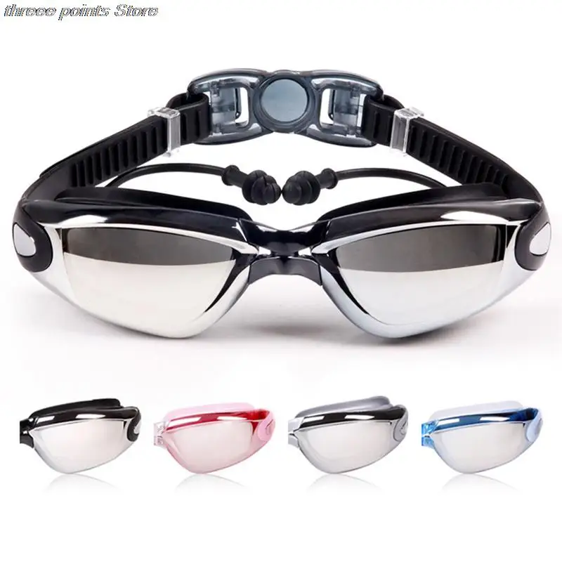 Swim Goggles One-piece Earbuds Waterproof Anti-fog HD Myopia Adult Swimming Goggles Large Frame Electroplated Swimming Goggles
Swim Goggles One-piece Earbuds Waterproof Anti-fog HD Myopia Adult Swimming Goggles Large Frame Electroplated Swimming Goggles