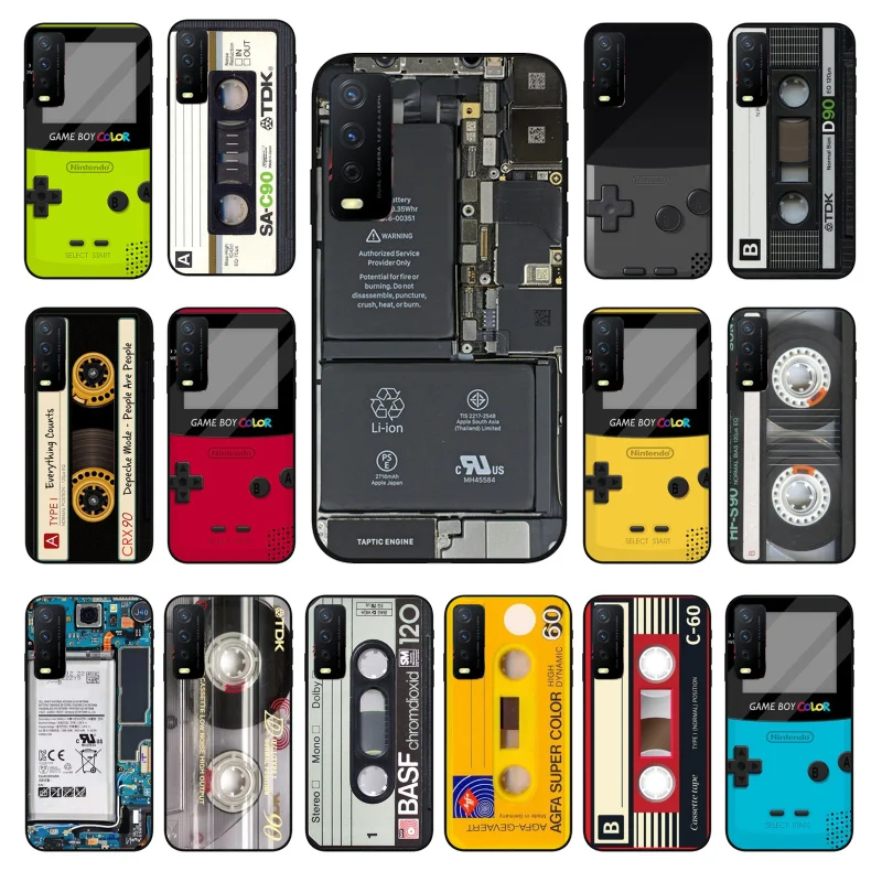 Cassette Tape Battery Game Boy Phone Case For VIVO Y31 Y21 Y70 Y21S Y20 Y72 1907 Y12 Y11S Y53S Y33S Y55 Y76 Y51 Y15S Y01 Funda
Cassette Tape Battery Game Boy Phone Case For VIVO Y31 Y21 Y70 Y21S Y20 Y72 1907 Y12 Y11S Y53S Y33S Y55 Y76 Y51 Y15S Y01 Funda