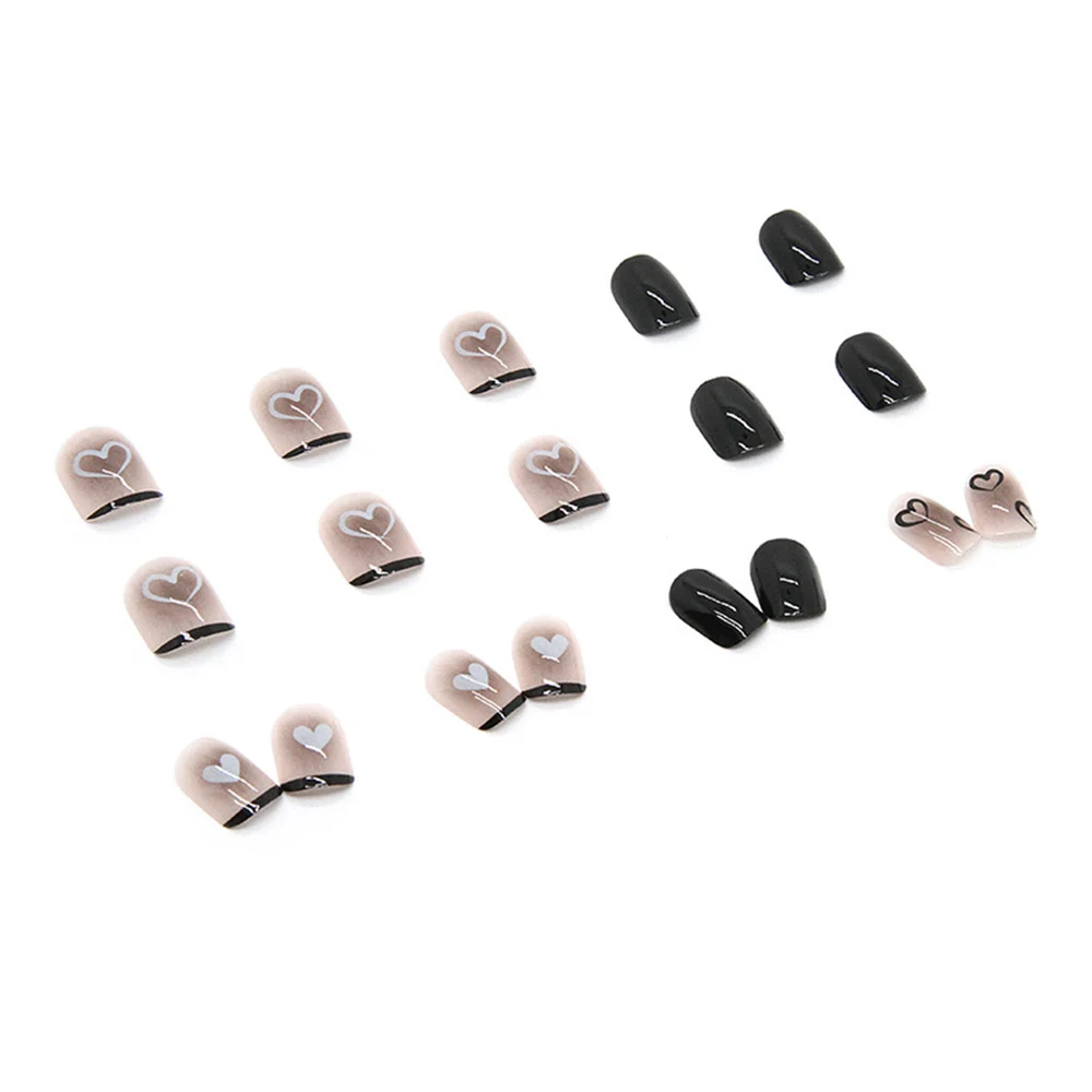 False Nail Salon Set Mysterious Black Heart Pattern Nail with Stick Glue for Women and Girl Party Activity NOV99
False Nail Salon Set Mysterious Black Heart Pattern Nail with Stick Glue for Women and Girl Party Activity NOV99