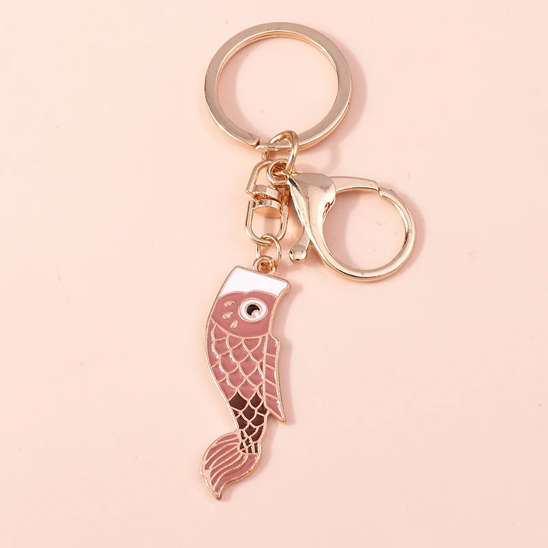 New Simple Style Cute Fish Keychains for Car Key Souvenir Gifts for Women Men Handbag Pendants Key Chains DIY Accessories
New Simple Style Cute Fish Keychains for Car Key Souvenir Gifts for Women Men Handbag Pendants Key Chains DIY Accessories