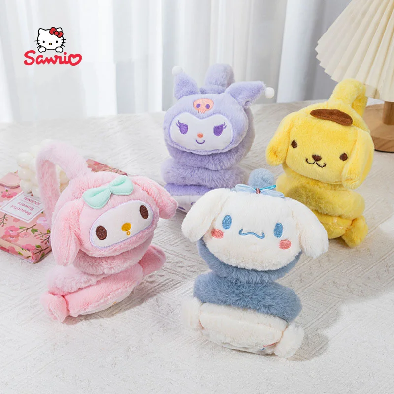 Kawaii Sanrio Cinnamoroll Kuromi My Melody Anime Figure Autumn Winter New Earmuffs Keep Warm Comfortable Daily Necessities Gift
Kawaii Sanrio Cinnamoroll Kuromi My Melody Anime Figure Autumn Winter New Earmuffs Keep Warm Comfortable Daily Necessities Gift
