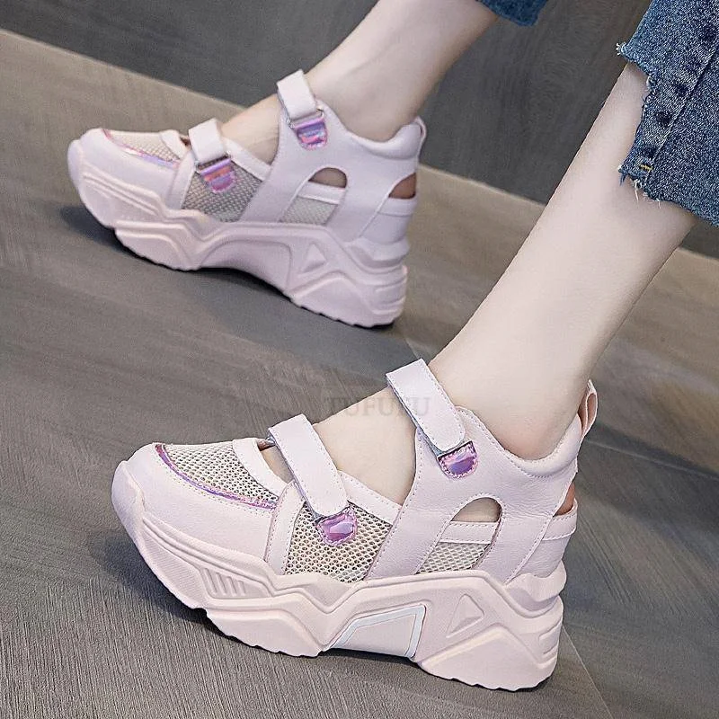 Women Chunky Platform Sneakers Fashion Lace Up Old Dad Shoes Woman Mesh Breathable Basket Female Blue Casual Shoes Autumn
Women Chunky Platform Sneakers Fashion Lace Up Old Dad Shoes Woman Mesh Breathable Basket Female Blue Casual Shoes Autumn
