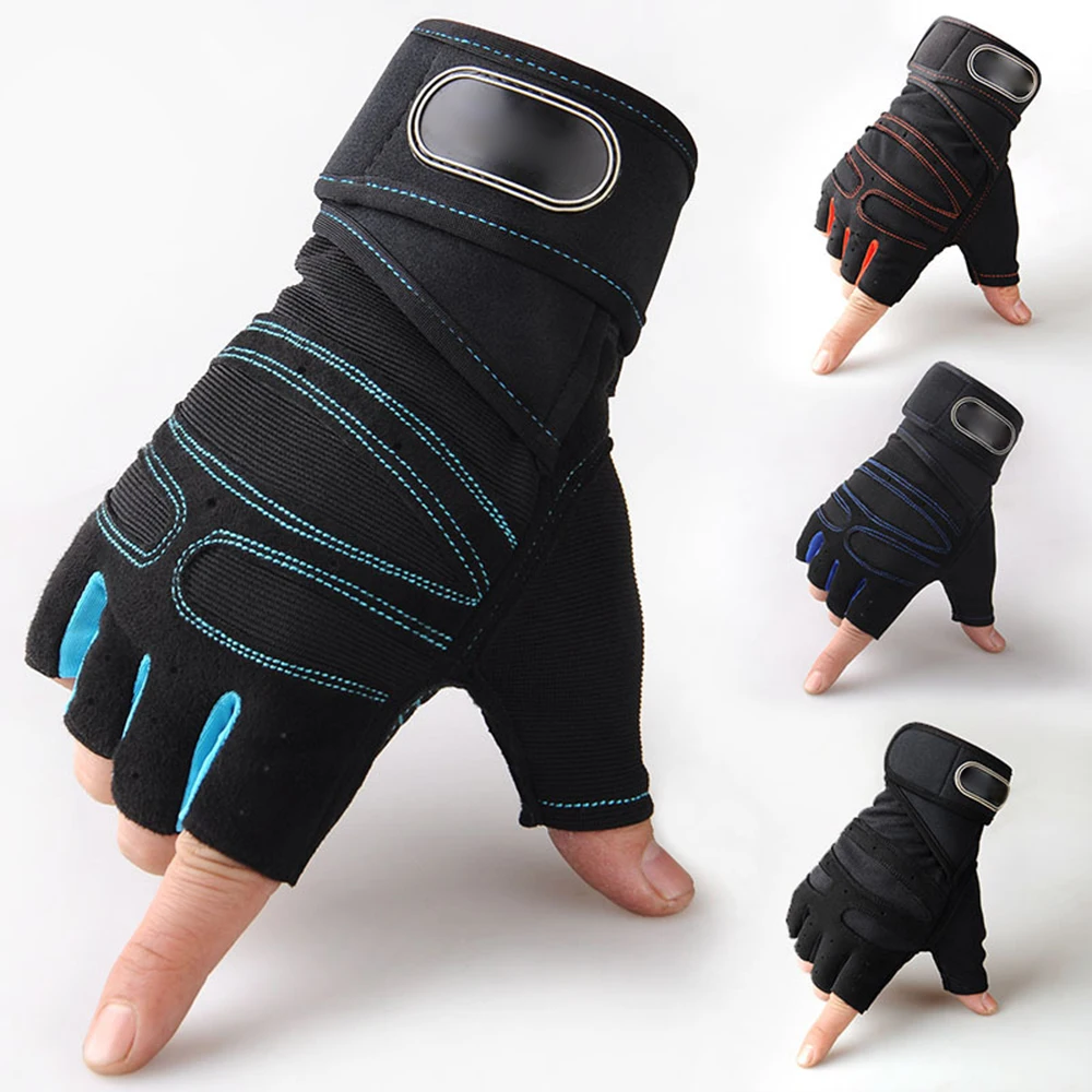 Men Gym Gloves Half Finger Cycling Gloves Pro Fitness Weight Lifting Bodybuilding Training Sports Exercise Workout Bike Gloves
Men Gym Gloves Half Finger Cycling Gloves Pro Fitness Weight Lifting Bodybuilding Training Sports Exercise Workout Bike Gloves