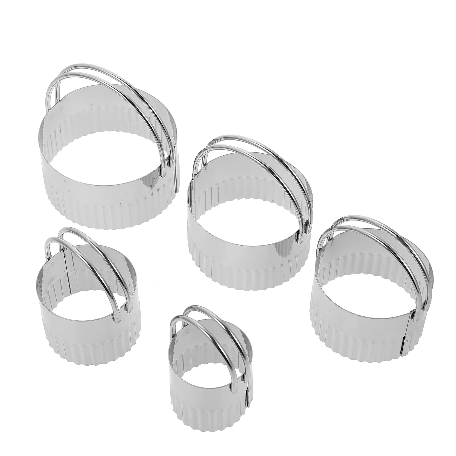 Cake Mold Ring Baking Cookie Rings Moussecutters Molds Dessert Pastry Stainless Steel Metal Round Mould Set Kitchen Fondant
Cake Mold Ring Baking Cookie Rings Moussecutters Molds Dessert Pastry Stainless Steel Metal Round Mould Set Kitchen Fondant