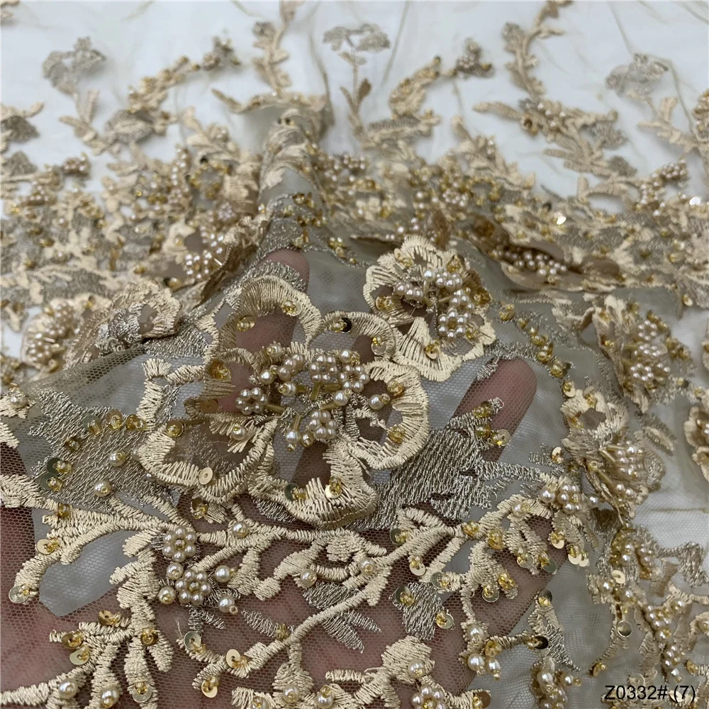 Embroidery For Women Party Dress Tulle Damask With Pearls Lace Fabric For Sewing African Lace Fabric 2022 High Quality 5 Yards
Embroidery For Women Party Dress Tulle Damask With Pearls Lace Fabric For Sewing African Lace Fabric 2022 High Quality 5 Yards