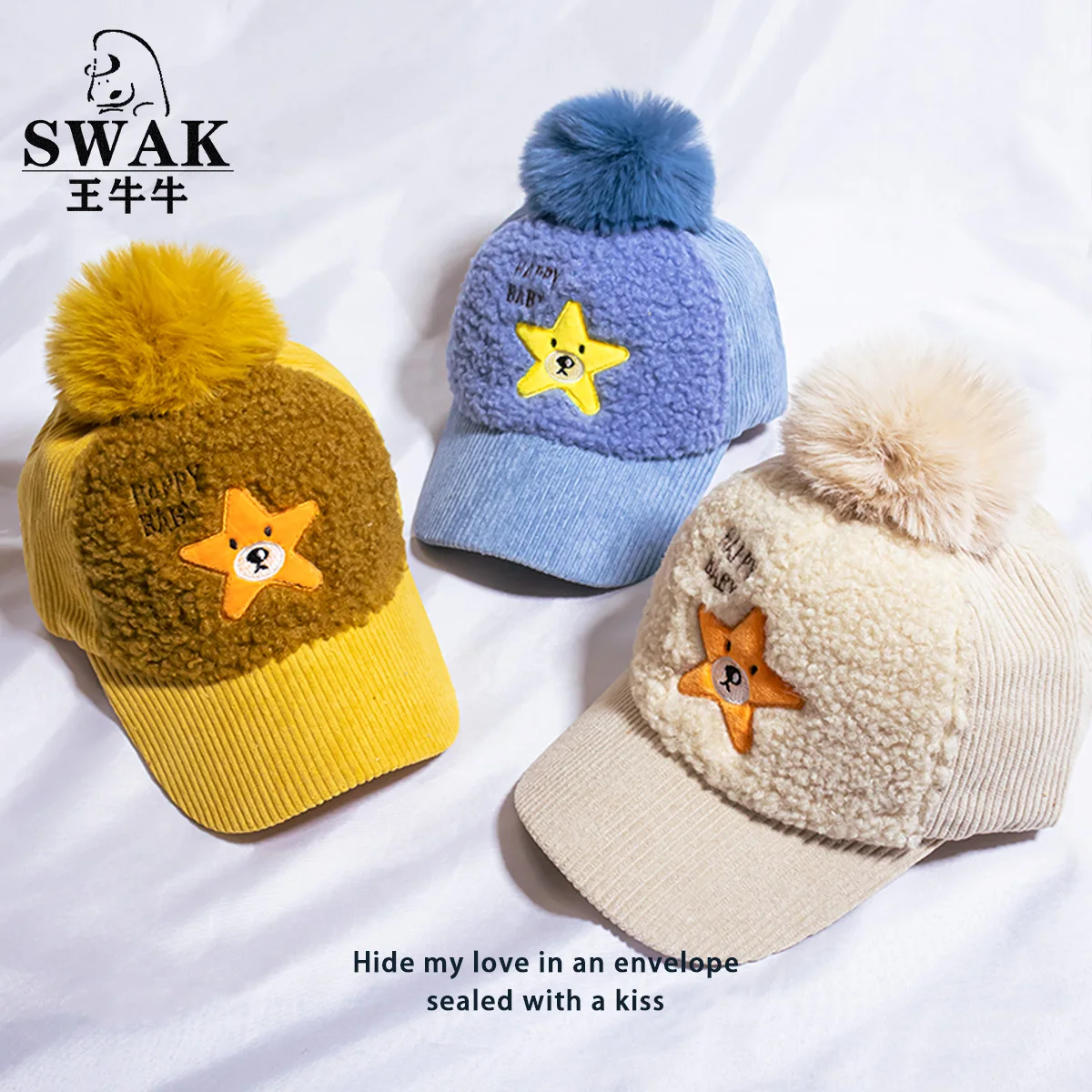 2022 New winter caps kids warm fur hairball baseball cap cute star cartoon letter adjustable snapback gilr boy hat peaked cap
2022 New winter caps kids warm fur hairball baseball cap cute star cartoon letter adjustable snapback gilr boy hat peaked cap
