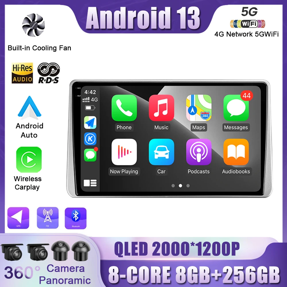 Android 13 для Nissan Sentra 5 B15 1999 - 2006 автомобильное радио, мультимедийный плеер, навигация GPS, аудио, Carplay, интеллектуальная система DSP 
Android 13 для Nissan Sentra 5 B15 1999 - 2006 автомобильное радио, мультимедийный плеер, навигация GPS, аудио, Carplay, интеллектуальная система DSP