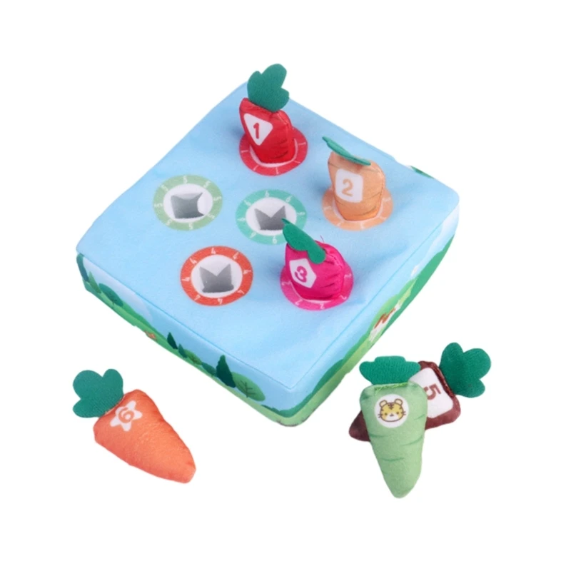 Montessori Toy for Toddlers Plush Carrot Harvest Color Sorting Number Learning GXMB
Montessori Toy for Toddlers Plush Carrot Harvest Color Sorting Number Learning GXMB