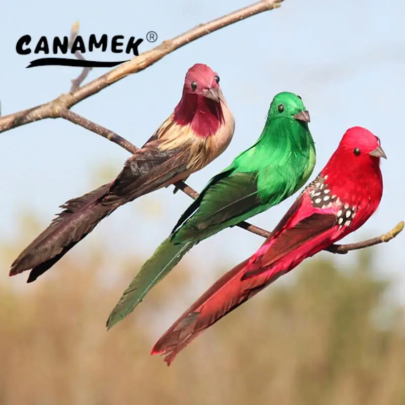 3pcs Simulation Birds Handmade Creative Feather Lawn Figurine Ornament Bird Outdoor Garden Bird Decoration Miniature Party Props
3pcs Simulation Birds Handmade Creative Feather Lawn Figurine Ornament Bird Outdoor Garden Bird Decoration Miniature Party Props