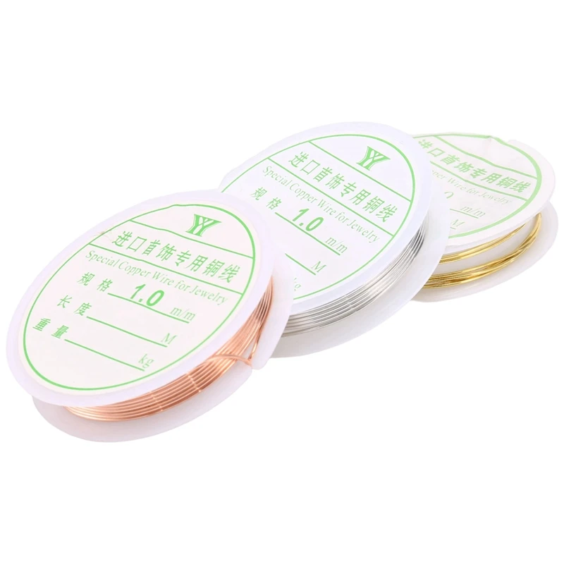 3 рулона, 18 магнитных медных проводов, устойчивая к потускнению проволока для бисероплетения ювелирных изделий, материалы и ремесло для изг...
3 рулона, 18 магнитных медных проводов, устойчивая к потускнению проволока для бисероплетения ювелирных изделий, материалы и ремесло для изг...