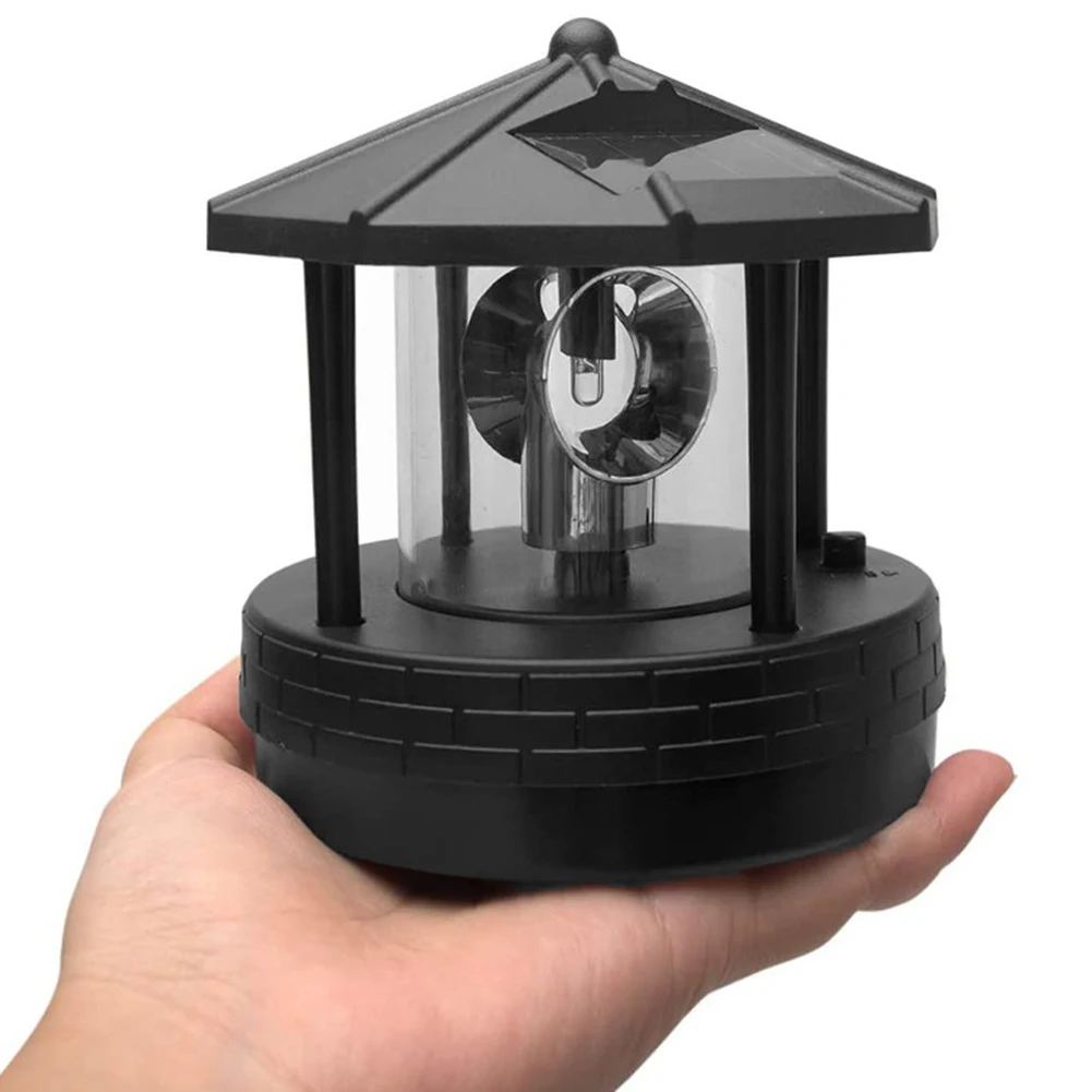 Solar Rotating Lighthouse LED Solar Lights 360-degree Rotating Landscape Lamp Beacon Beam Lamp For Garden Yard Street Light
Solar Rotating Lighthouse LED Solar Lights 360-degree Rotating Landscape Lamp Beacon Beam Lamp For Garden Yard Street Light