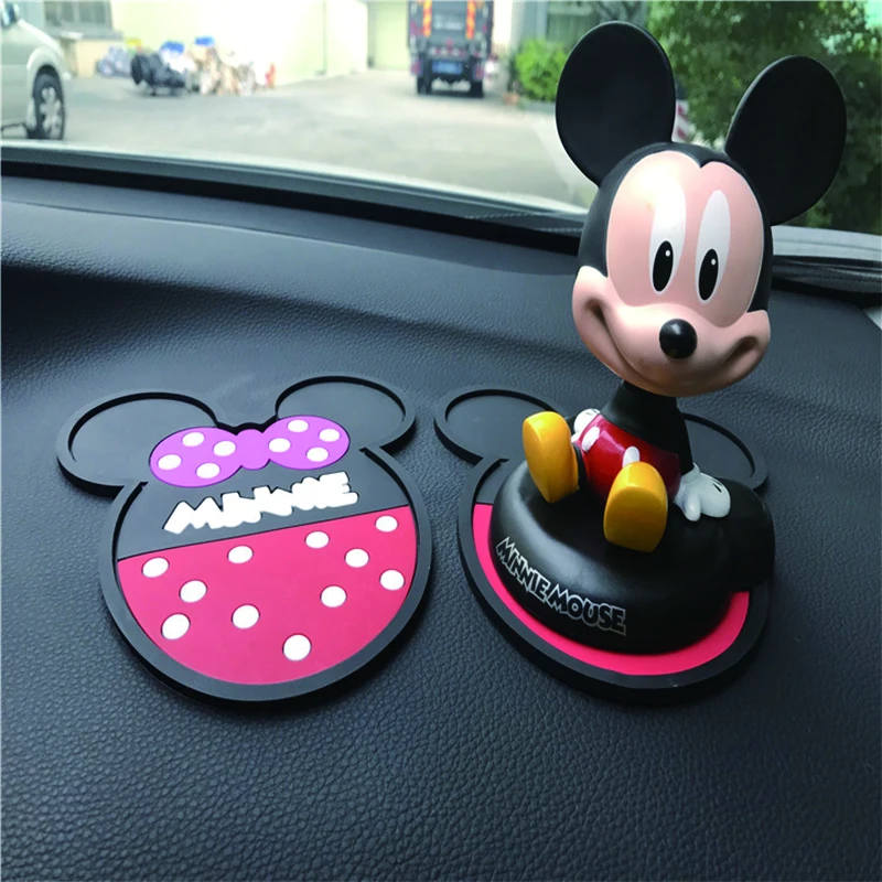 Disney Cute Cartoon Mickey Minnie Car on car Non Slip Mat Car Interior Ornament Kawaii Accessories Decoration Interior women
Disney Cute Cartoon Mickey Minnie Car on car Non Slip Mat Car Interior Ornament Kawaii Accessories Decoration Interior women