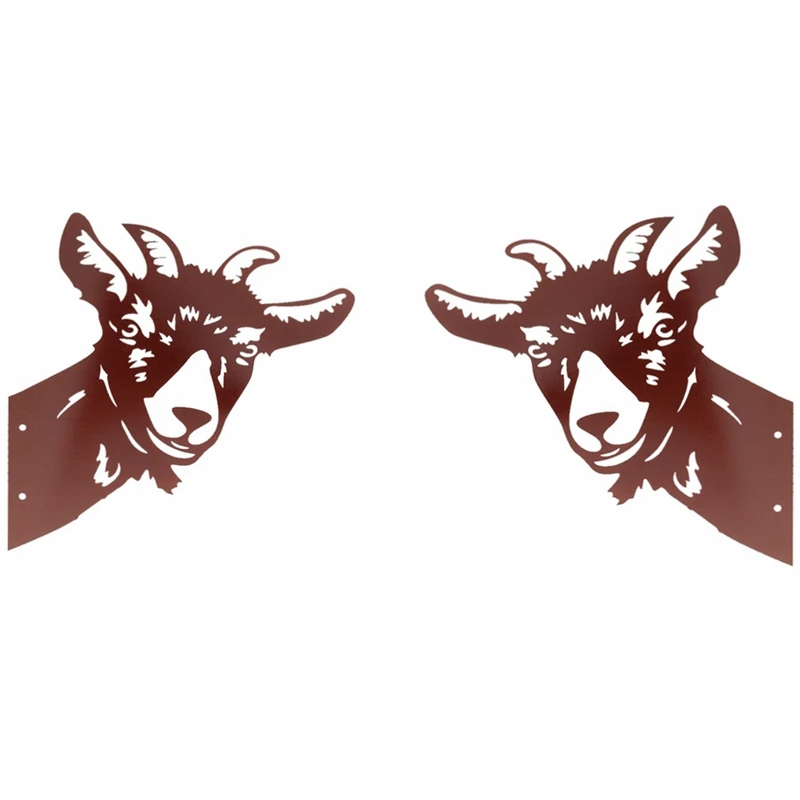 Outdoor Garden Farm Peeping Goat Metal Artwork Outdoor Indoor Terrace Hanging Decoration Farm Fence Home Decoration
Outdoor Garden Farm Peeping Goat Metal Artwork Outdoor Indoor Terrace Hanging Decoration Farm Fence Home Decoration