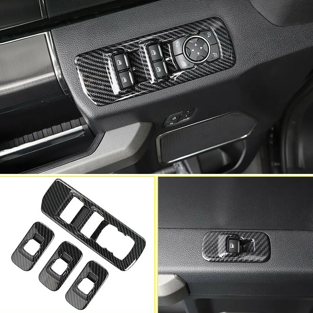 Крышка кнопки переключения внутренней двери и окна LHD 4 шт. для Ford F150 F-150 2015-20
Крышка кнопки переключения внутренней двери и окна LHD 4 шт. для Ford F150 F-150 2015-20