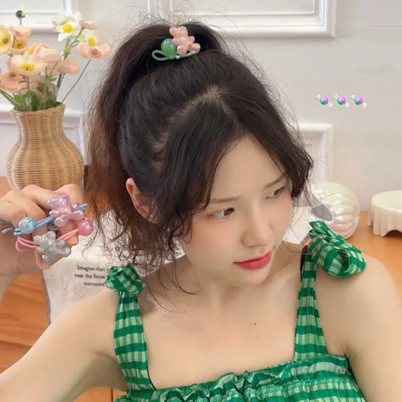 Candy Color Cartoon Bear Heart Girls Small Elastic Hair Bands Children Ponytail Holder Scrunchie Headband Kids Hair Accessories
Candy Color Cartoon Bear Heart Girls Small Elastic Hair Bands Children Ponytail Holder Scrunchie Headband Kids Hair Accessories