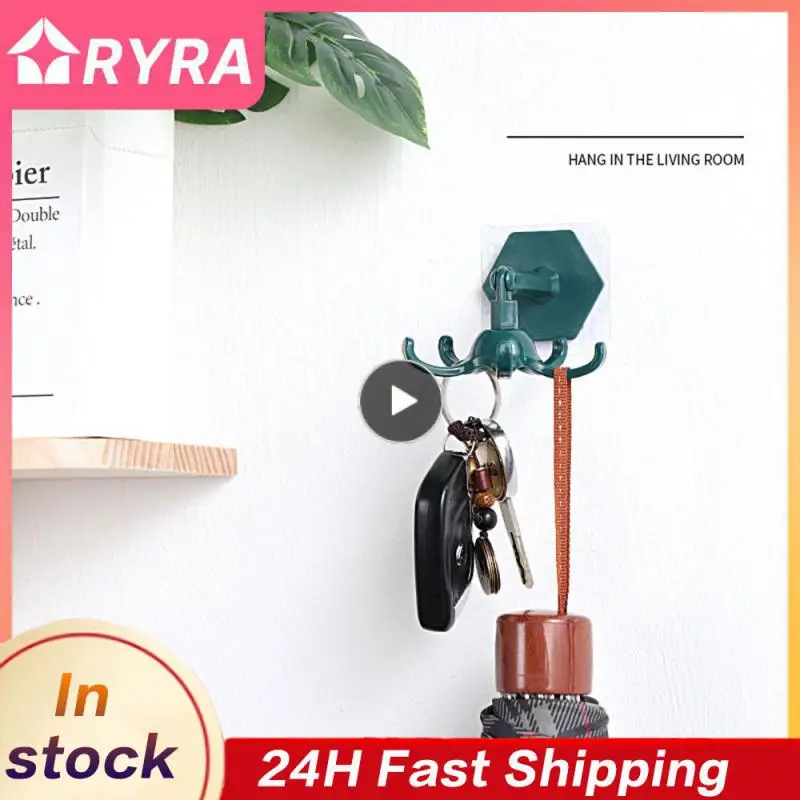 1~20PCS New Creative Rotatable Five-claw Hook Multifunction Home Wall Door Hook Handbag Clothes Bag Hanger Kitchen Gadgets
1~20PCS New Creative Rotatable Five-claw Hook Multifunction Home Wall Door Hook Handbag Clothes Bag Hanger Kitchen Gadgets