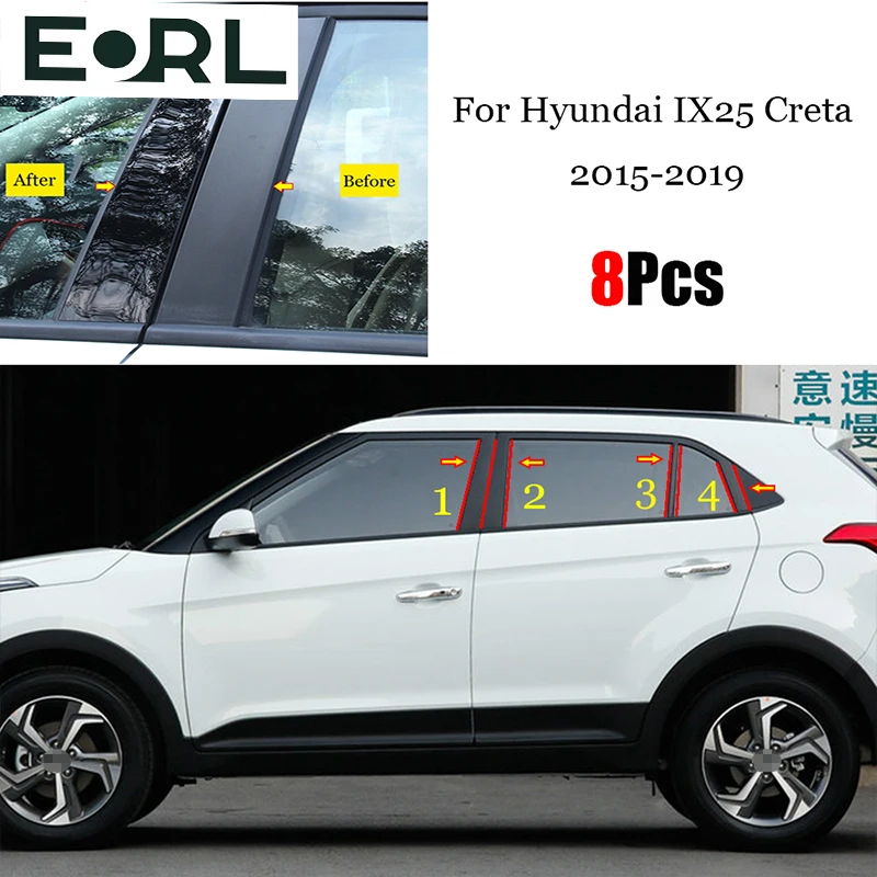 Для Hyundai IX25 Creta 2015-2019 Защитная черная полоса для окон и дверей автомобиля
Для Hyundai IX25 Creta 2015-2019 Защитная черная полоса для окон и дверей автомобиля