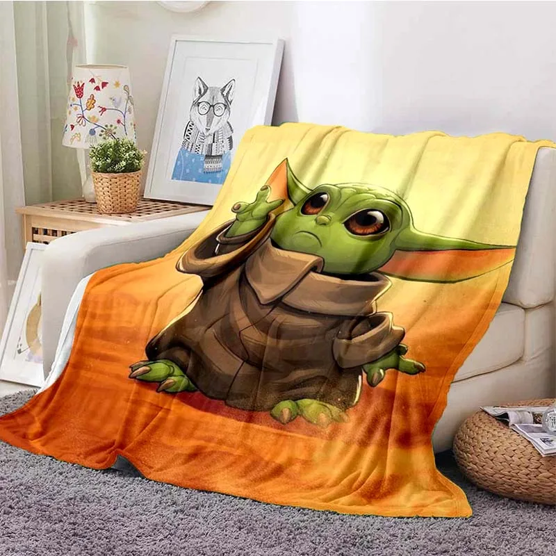 Baby-Yoda-Star-Wars 3D Printed Flannel Blanket for Beds Hiking Picnic Fashionable Bedspread Throw Blanket
Baby-Yoda-Star-Wars 3D Printed Flannel Blanket for Beds Hiking Picnic Fashionable Bedspread Throw Blanket