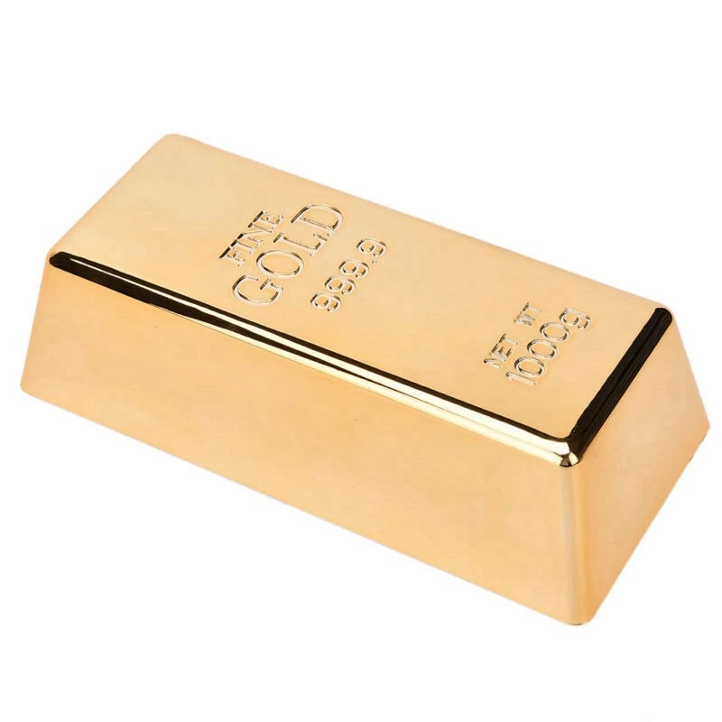 Simulation sputtering hollow props ornaments gold brick home decoration activities gold brick gold bar toys
Simulation sputtering hollow props ornaments gold brick home decoration activities gold brick gold bar toys