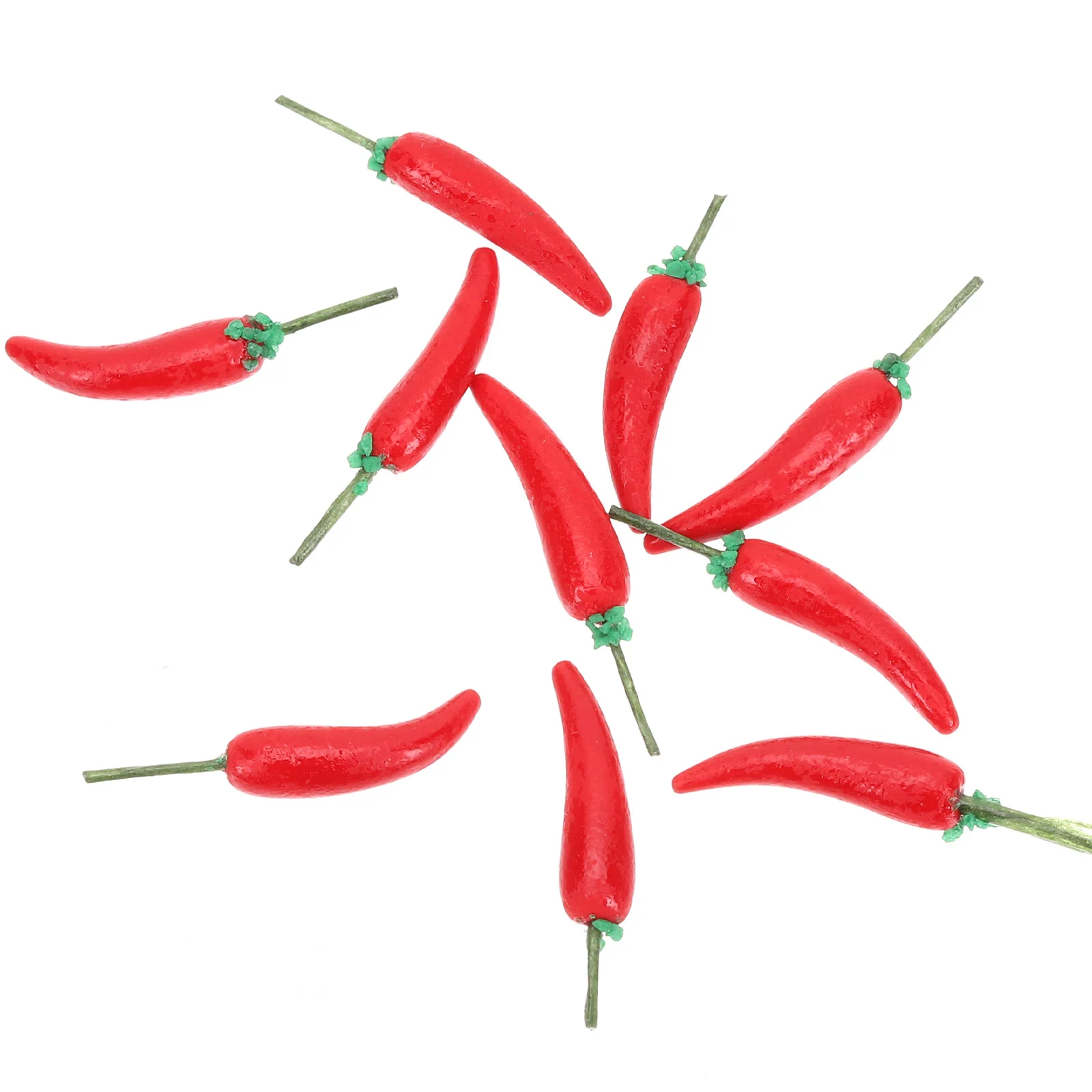 10 Pcs Miniature Simulation Chili Microgreens Miniature Hot Chili Decked Accessories Vegetable Model Pocket Mini House Chili
10 Pcs Miniature Simulation Chili Microgreens Miniature Hot Chili Decked Accessories Vegetable Model Pocket Mini House Chili