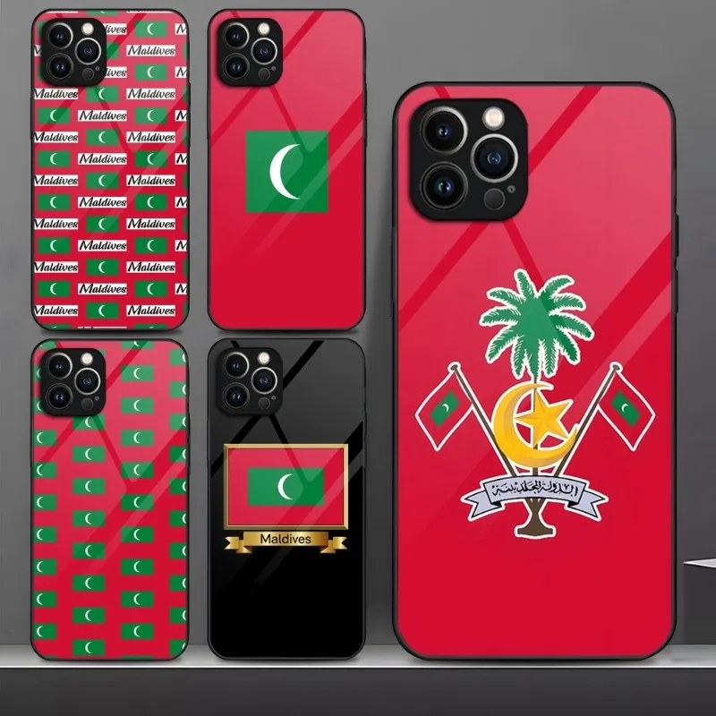 Maldives Flag Phone Case Tempered Glass For IPhone 13 12 11 14 Pro Max Mini X XR XS 8 7 6s Plus SE 2020 Cover
Maldives Flag Phone Case Tempered Glass For IPhone 13 12 11 14 Pro Max Mini X XR XS 8 7 6s Plus SE 2020 Cover