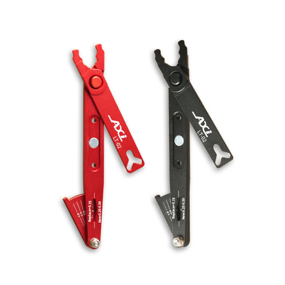 Bike Chain Quick Link Clamp Buckle Removal Tool MTB Chain Gauge Measurement Ruler Cycling Chain Buckle Clamp Repair Tools
Bike Chain Quick Link Clamp Buckle Removal Tool MTB Chain Gauge Measurement Ruler Cycling Chain Buckle Clamp Repair Tools