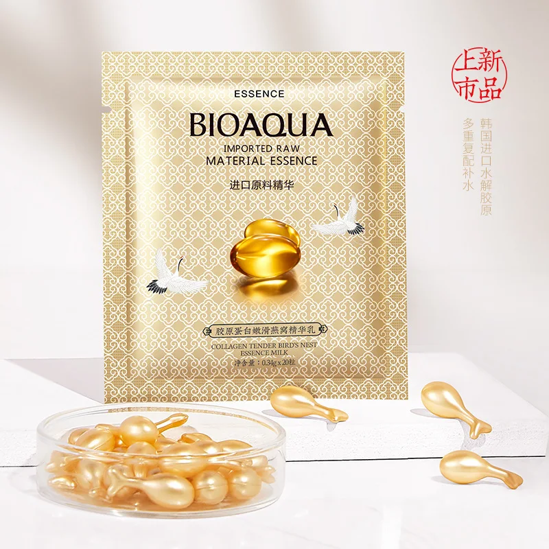 Collagen tender and smooth bird's nest essence essence milk moisturizing repair tender skin moisturizing moisturizing mask
Collagen tender and smooth bird's nest essence essence milk moisturizing repair tender skin moisturizing moisturizing mask