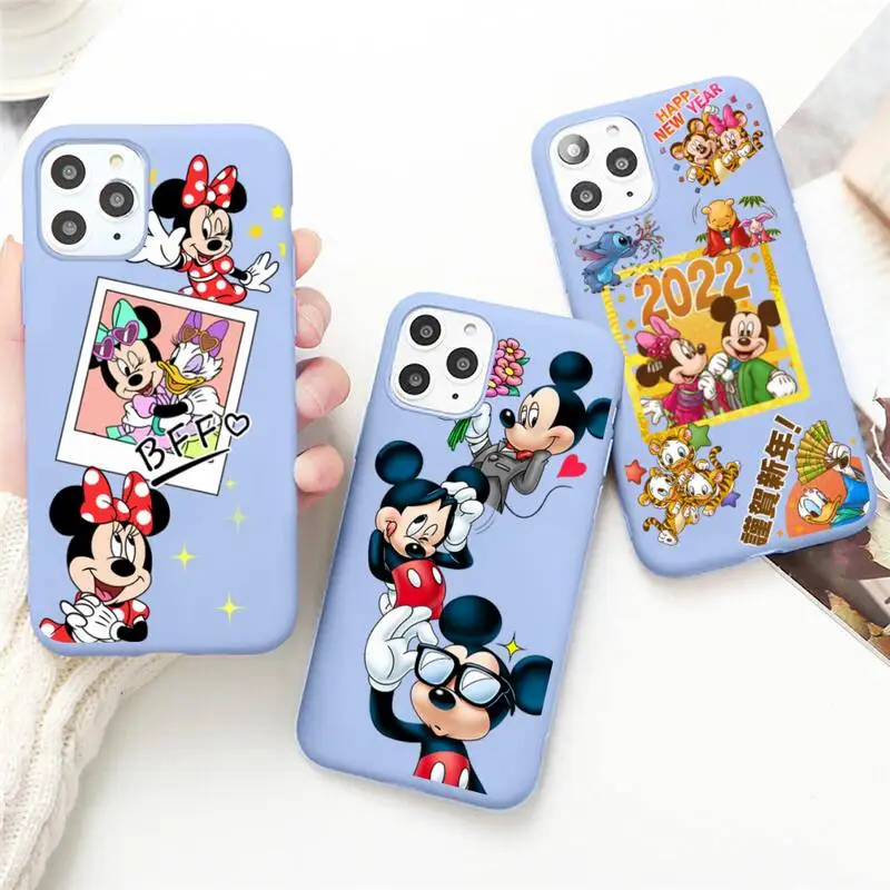 Disney Mickey and Friends Phone Case for iPhone 13 12 mini 11 Pro Max X XR XS 8 7 6s Plus Candy purple Silicone cover
Disney Mickey and Friends Phone Case for iPhone 13 12 mini 11 Pro Max X XR XS 8 7 6s Plus Candy purple Silicone cover
