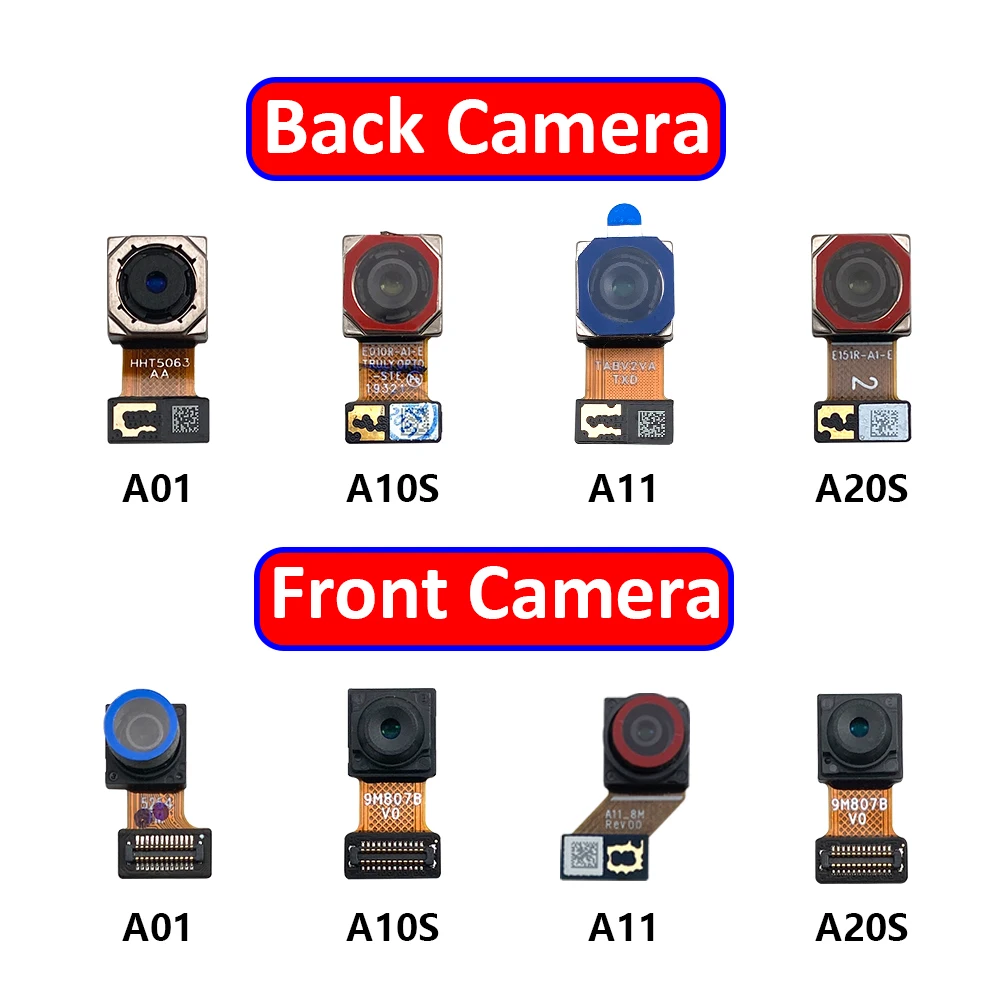 10 шт. Передняя и задняя камеры для Samsung A01, A10S, A11, A20S, A50S, A51, A70S, A71, A20S, задняя маленькая фронтальная камера для селфи
10 шт. Передняя и задняя камеры для Samsung A01, A10S, A11, A20S, A50S, A51, A70S, A71, A20S, задняя маленькая фронтальная камера для селфи