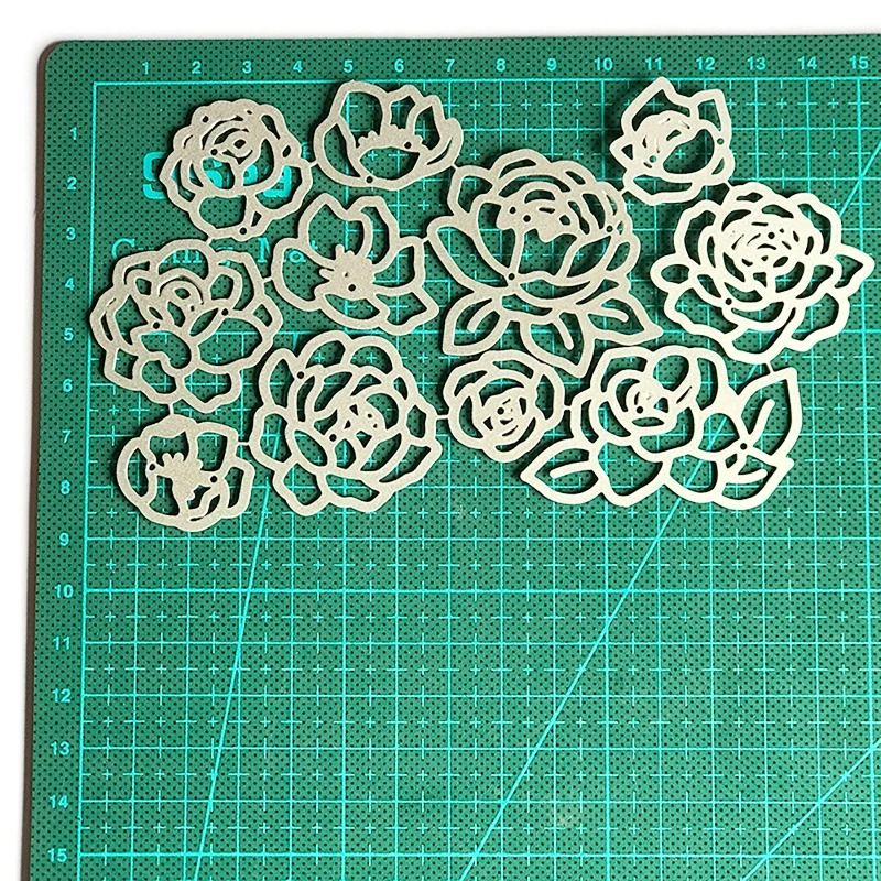 Rose Flower Metal Cutting Dies Photo Album Decoration Accessories DIY Crafts for Journal Diary Decoration
Rose Flower Metal Cutting Dies Photo Album Decoration Accessories DIY Crafts for Journal Diary Decoration
