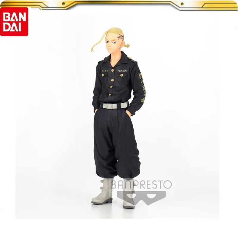 Bandai Anime Tokyo Revengers Action Figures Draken Manjiro Sano 16CM PVC Original Classic Collection Model Ornament Gifts 
Bandai Anime Tokyo Revengers Action Figures Draken Manjiro Sano 16CM PVC Original Classic Collection Model Ornament Gifts