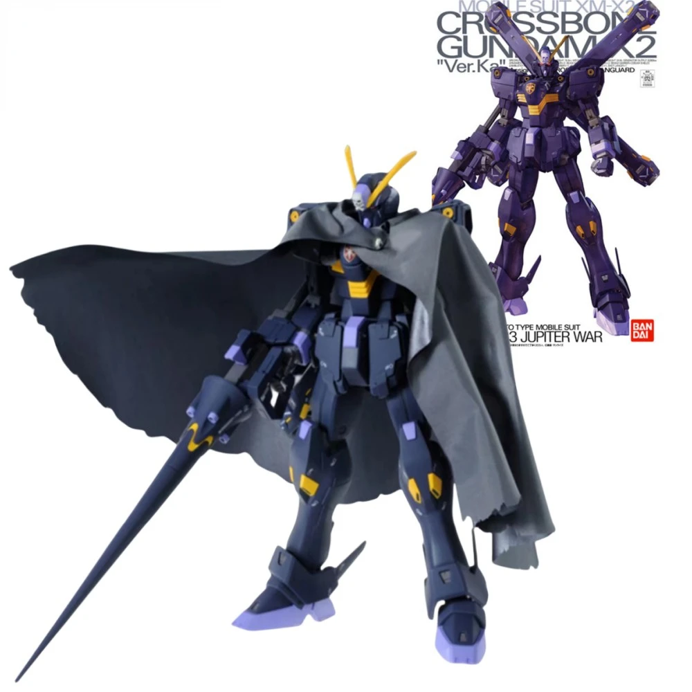 Bandai Crossbone Gundam XM-X2 MG 1/100 Anime Counterattack To The Model Game Assembly Action Figures Original Kit Toys for Gift
Bandai Crossbone Gundam XM-X2 MG 1/100 Anime Counterattack To The Model Game Assembly Action Figures Original Kit Toys for Gift
